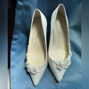 Bella Belle Iris Ivory Wedding Heels